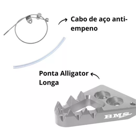 Ponta Longo Pedal de Freio KTM 2017