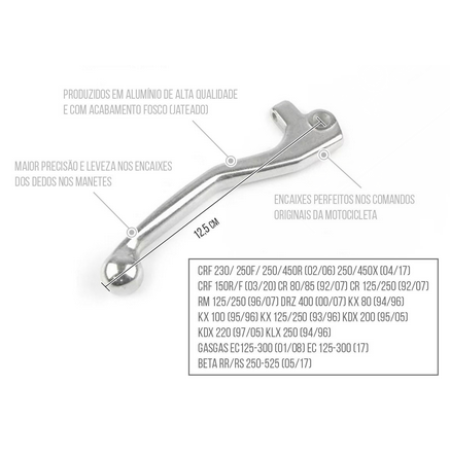 Manete Freio CRF230 / CRF250f
