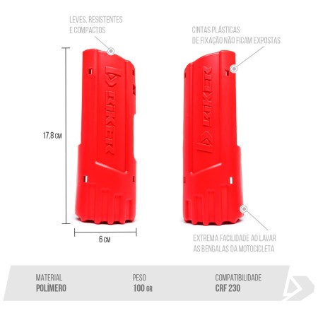 Protetor Bengala BIKER CRF230