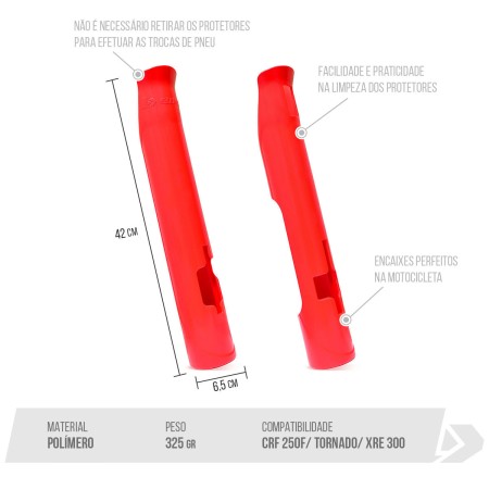 Protetor Bengala BIKER CRF250F