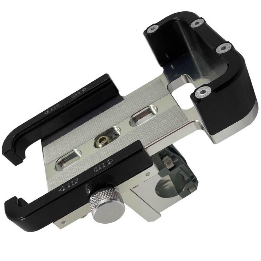 Suporte Para Celular Corona Racing Base Regulavel Fixação Unica no Guidom