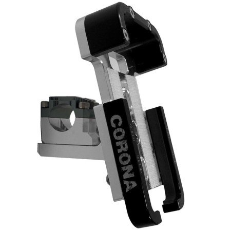 Suporte Para Celular Corona Racing Base Regulavel Fixação Unica no Guidom