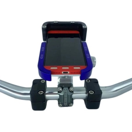 Suporte Para Celular Corona Racing Base Regulavel Fixação Unica no Guidom