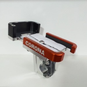 Suporte Para Celular Corona Racing Base Regulavel Fixação Unica no Guidom