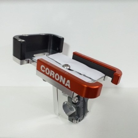 Suporte Para Celular Corona Racing Base Regulavel Fixação Unica no Guidom