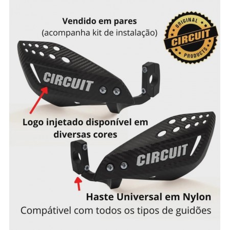 Protetor de Mão Vector Handguard Circuit Universal