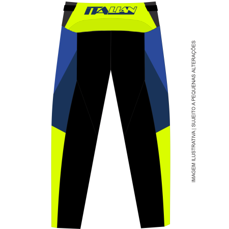 Calça Braaap Competition Neon Azul