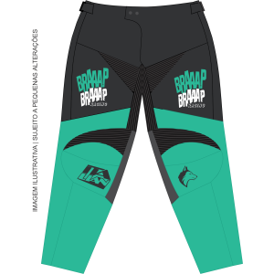 Calça Braaap Racing Verde