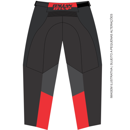 Calça Braaap Racing Vermelho