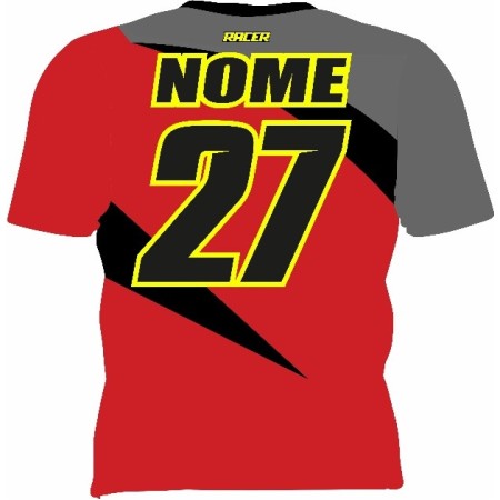 Camiseta Braaap Racer Vermelha