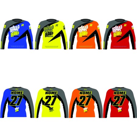 Camisa Infantil Braaap Racer