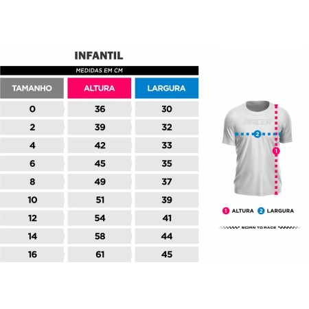 Camiseta Infantil Braaap Racer
