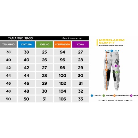 Calça Braaap Racer Flex Cinza e Azul