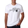 Camiseta Braaap Braaap Racing Básica Gola Redonda Modelo Regularidade