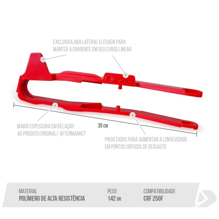 DESLIZADOR GUIA BALANÇA BIKER CRF250F